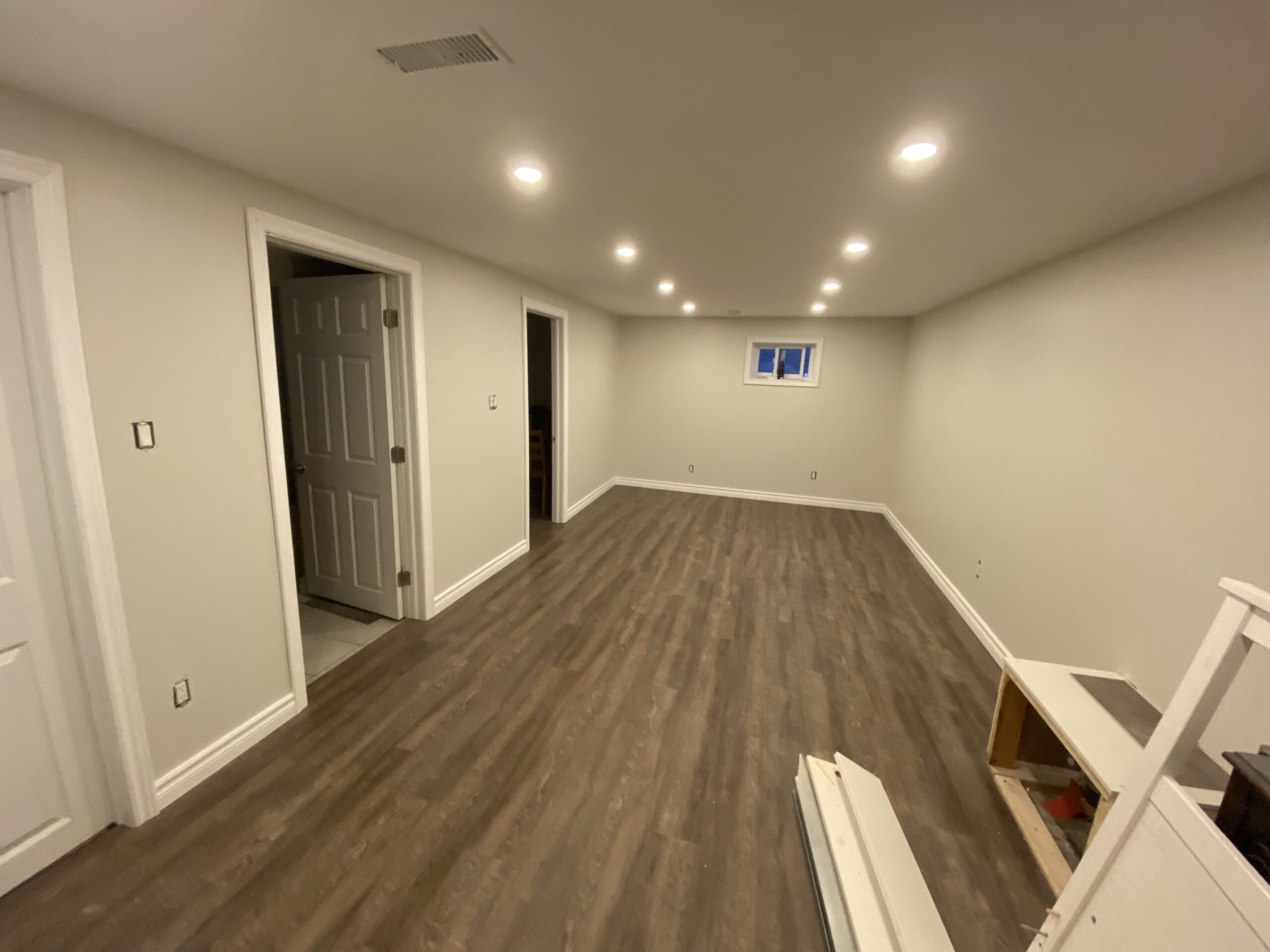 Full Basement Renovation in Hamilton